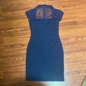 Tadashi Navy Blue Cocktail Dress